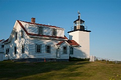 Fort Point Light on a Summer Day in Maine